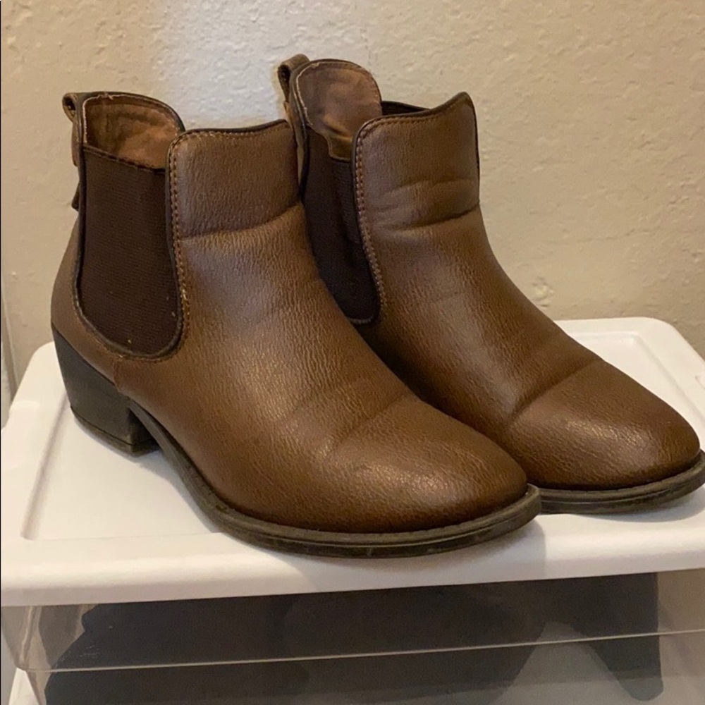 Brown Ankle Boots